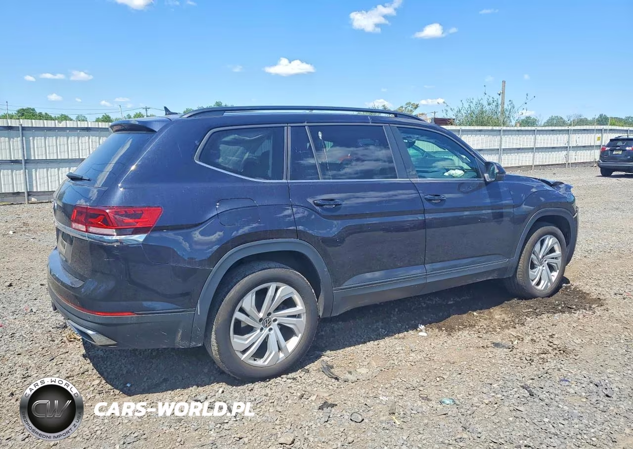2021 Volkswagen Atlas Se VIN:1V2JR2CA1MC574135 - 3
