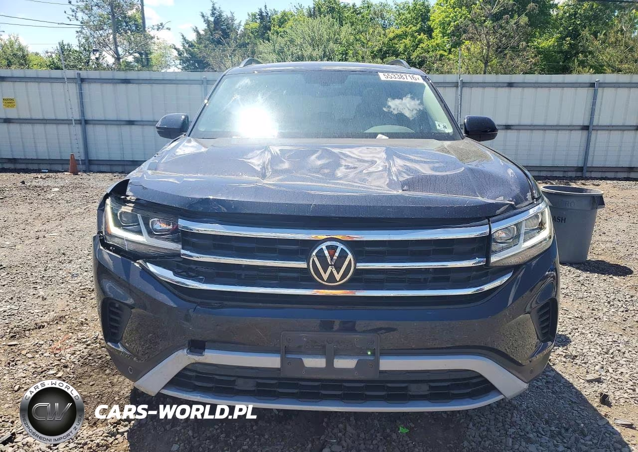 2021 Volkswagen Atlas Se VIN:1V2JR2CA1MC574135 - 5