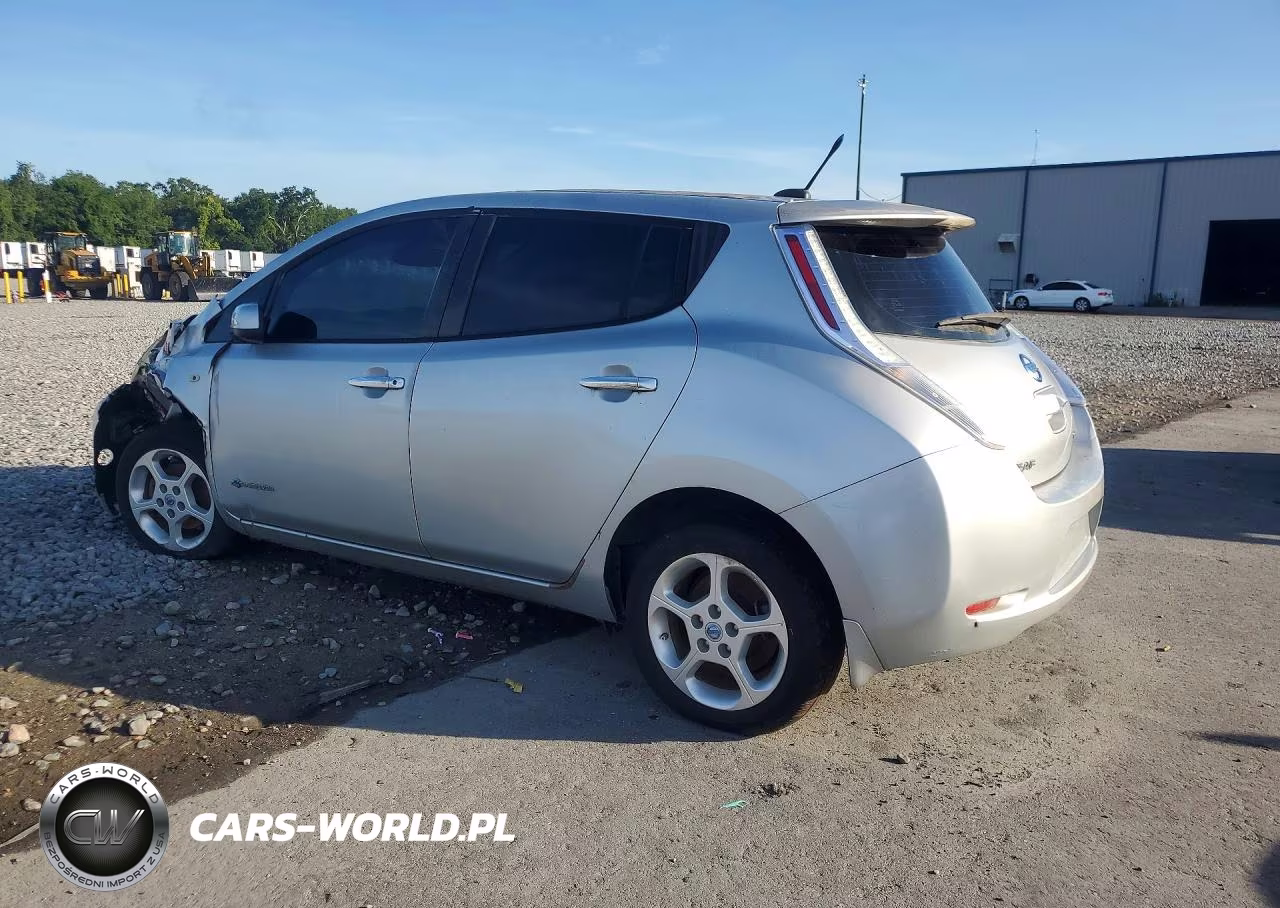 2012 Nissan Leaf Sv VIN:JN1AZ0CP2CT023904 - 2