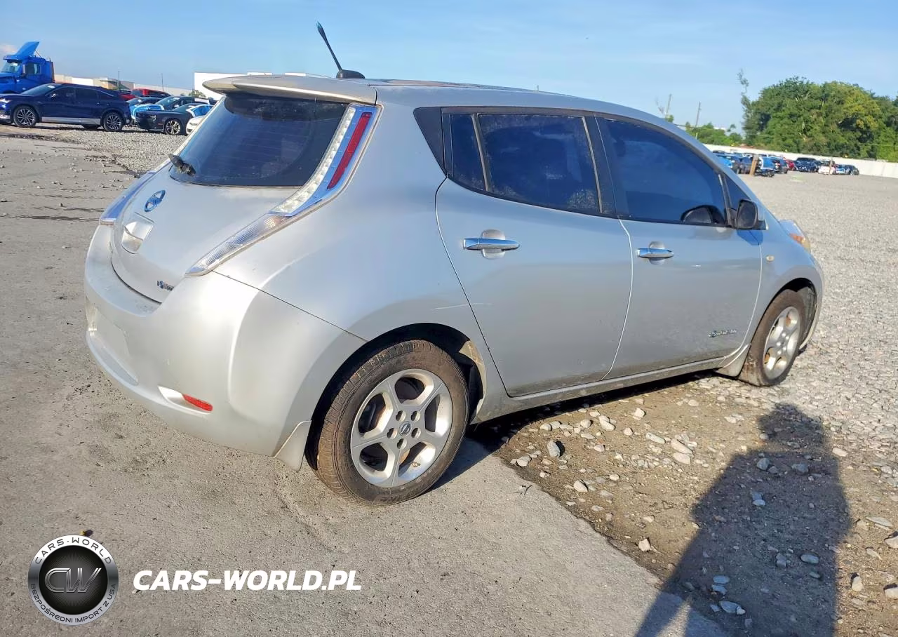 2012 Nissan Leaf Sv VIN:JN1AZ0CP2CT023904 - 3