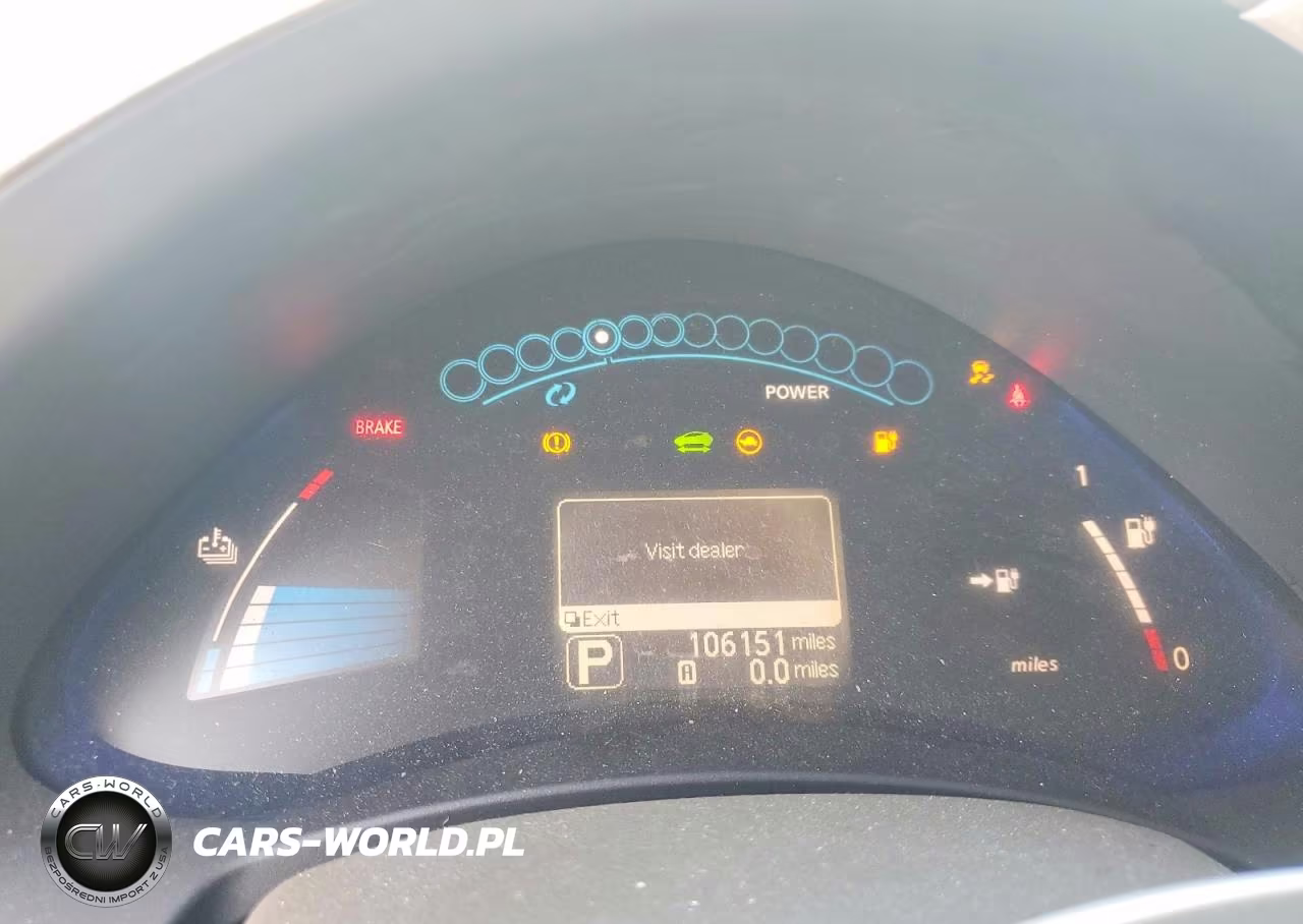 2012 Nissan Leaf Sv VIN:JN1AZ0CP2CT023904 - 9