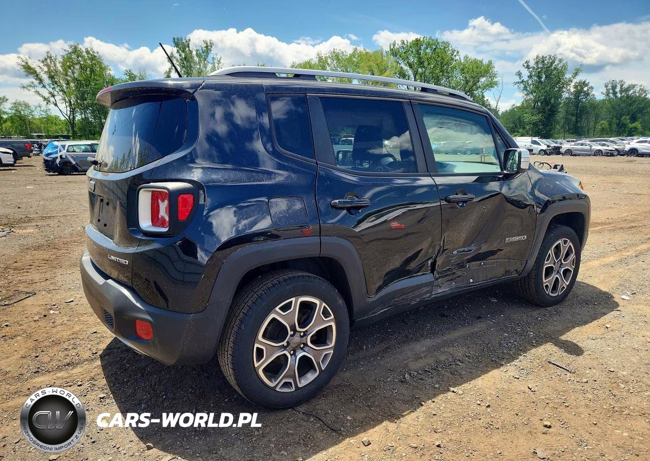 2017 Jeep Renegade Limited VIN:ZACCJBDB8HPF30837 - 3