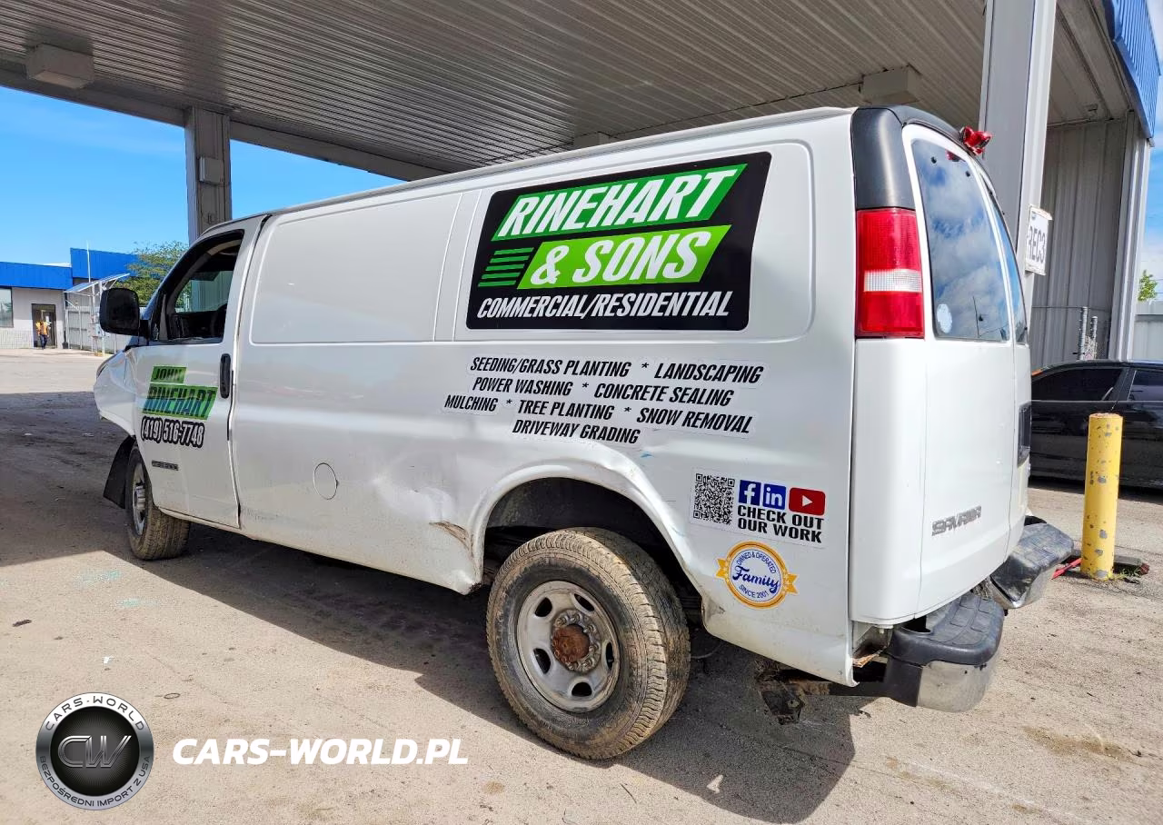 2003 GMC Savana G3500 Delivery Van VIN:1GTHG35U431221322 - 2