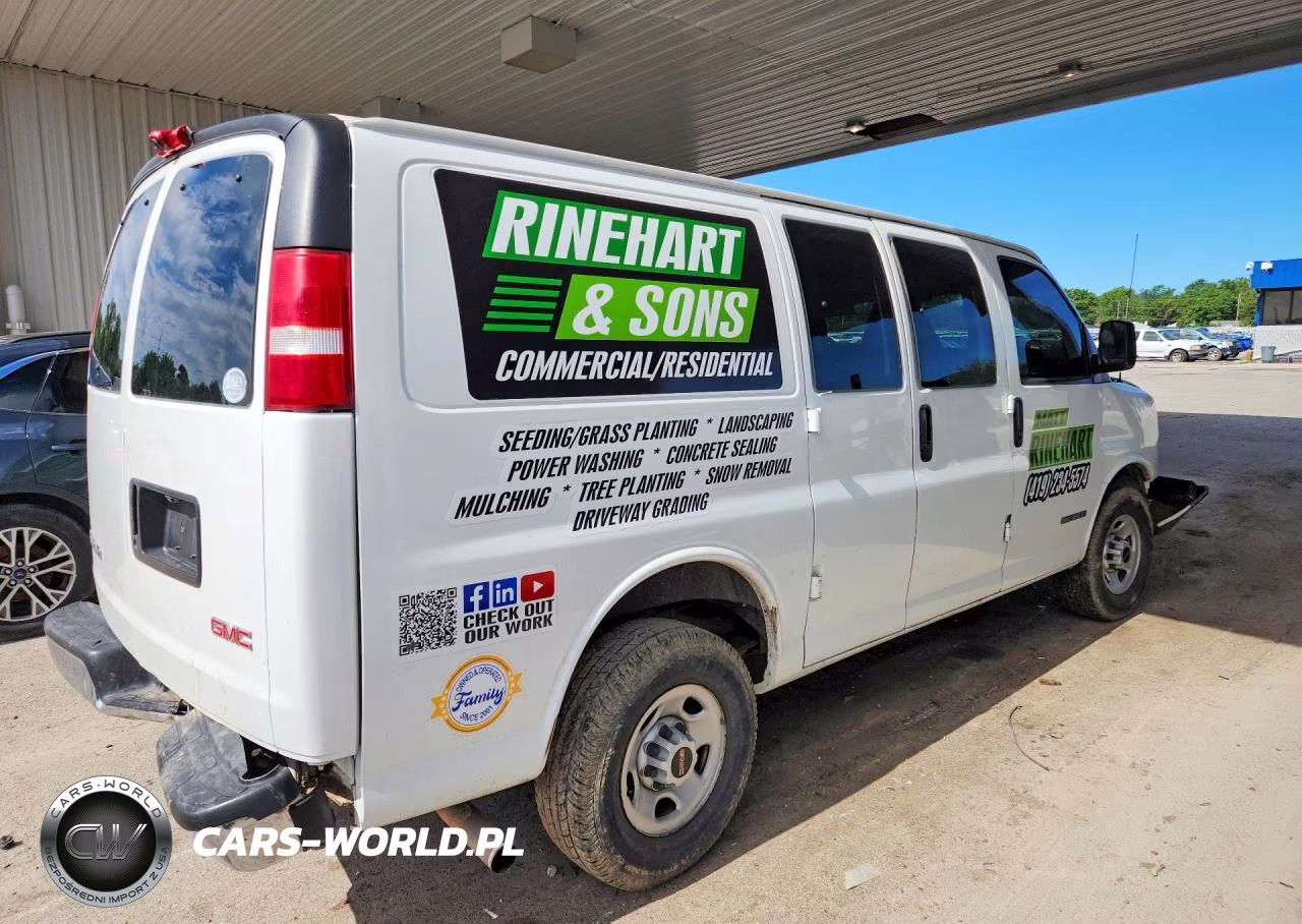 2003 GMC Savana G3500 Delivery Van VIN:1GTHG35U431221322 - 3