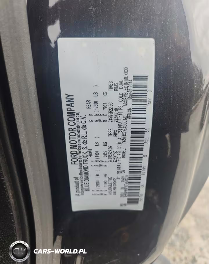 2015 Ford F650 Super Duty VIN:3FRNF6HPXFV624576 - 10