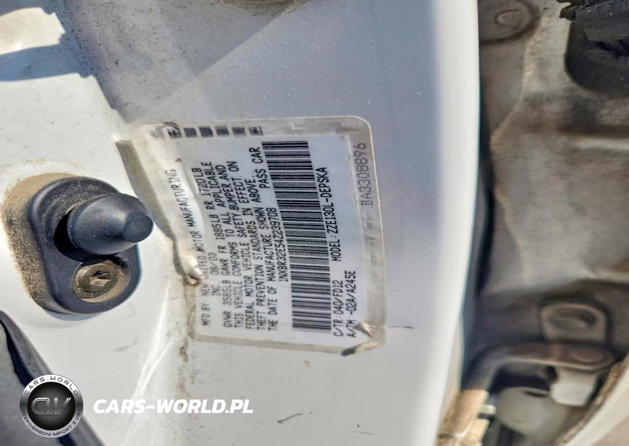 2004 Toyota Corolla S VIN:1NXBR32E54Z239708 - 13