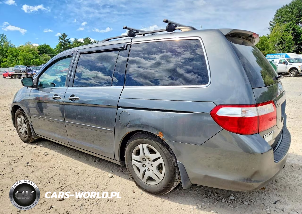 2007 Honda Odyssey Exl VIN:5FNRL38657B435102 - 2