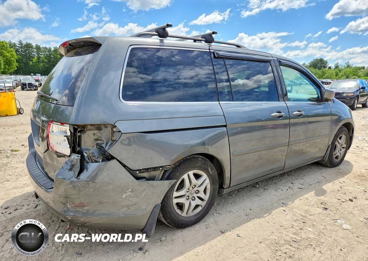 2007 Honda Odyssey Exl VIN:5FNRL38657B435102 - 3