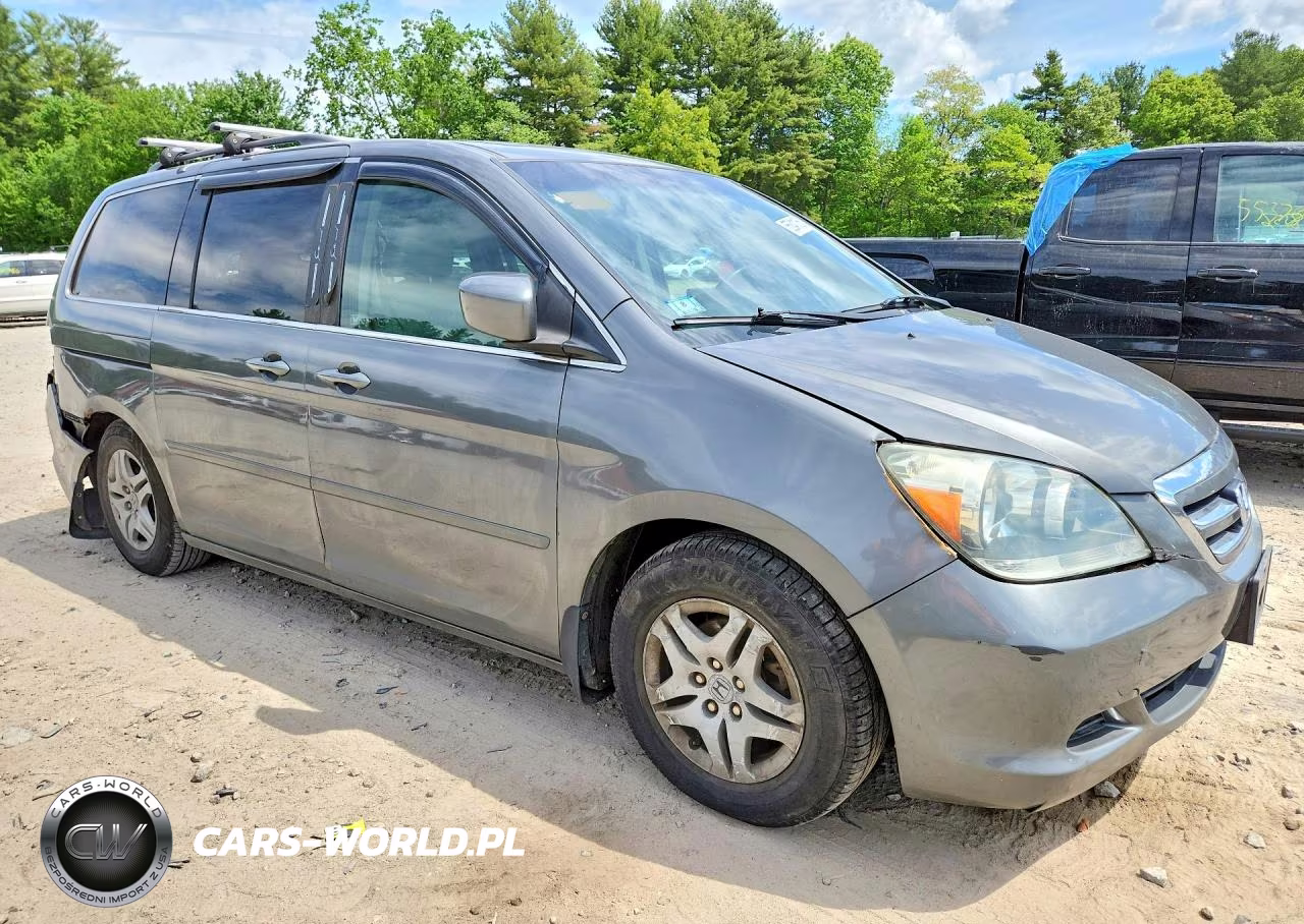 2007 Honda Odyssey Exl VIN:5FNRL38657B435102 - 4