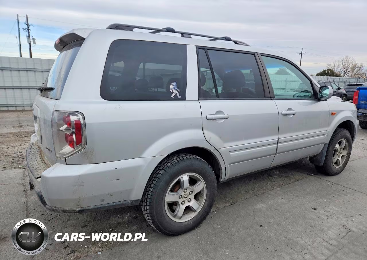 2006 Honda Pilot Ex VIN:2HKYF185X6H502338 - 3