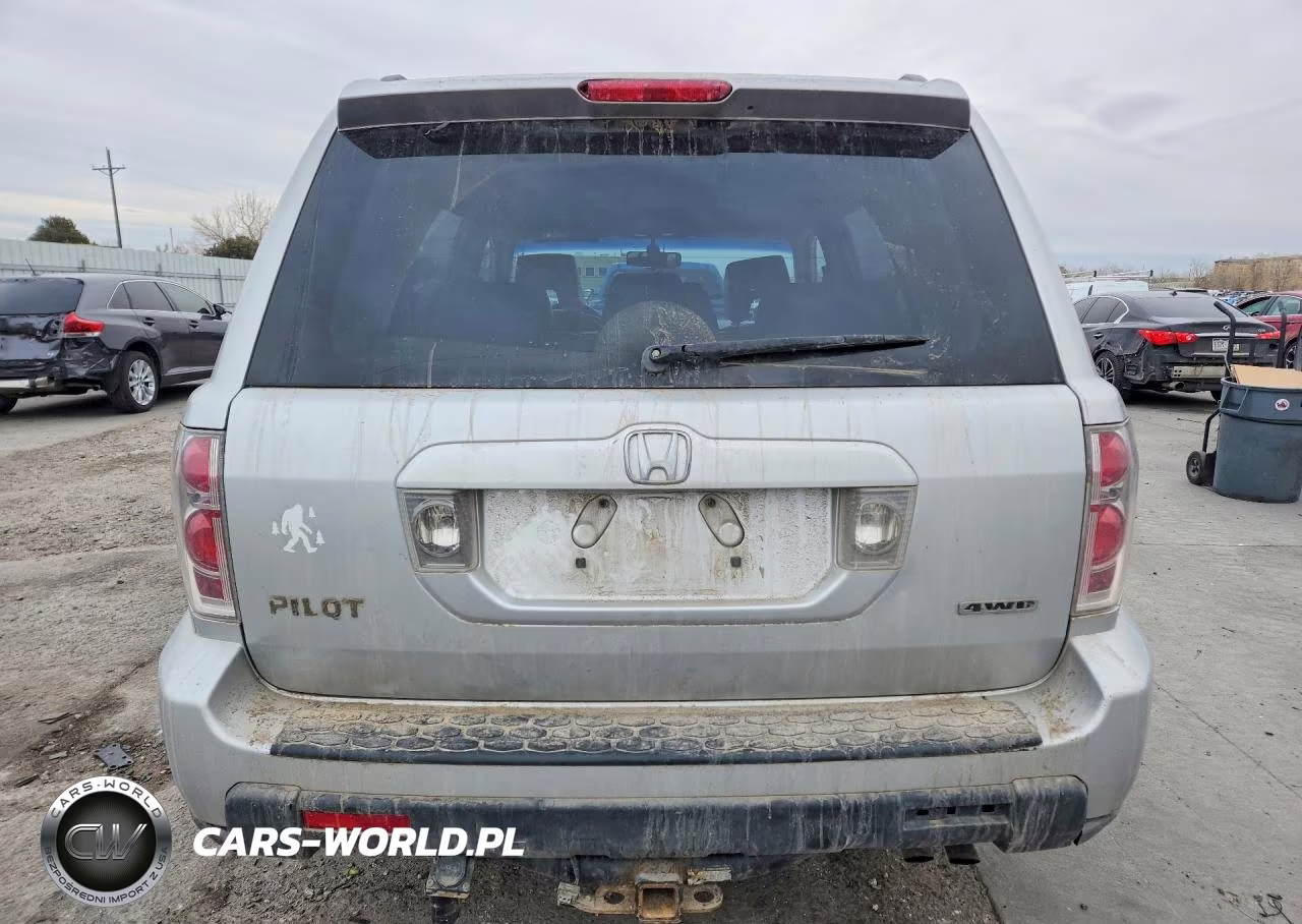 2006 Honda Pilot Ex VIN:2HKYF185X6H502338 - 6