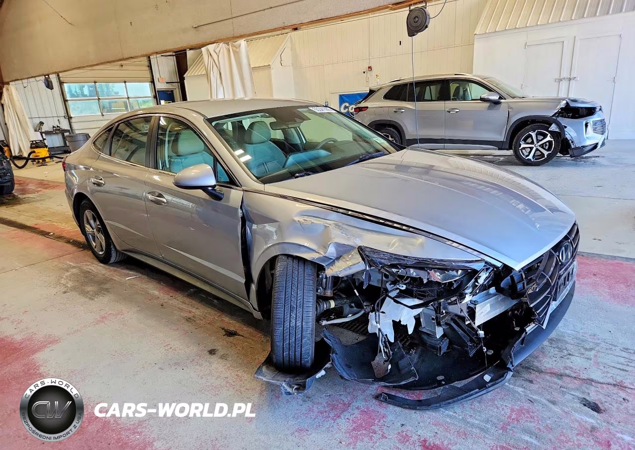 2021 Hyundai Sonata Se VIN:5NPEG4JA9MH091553 - 4