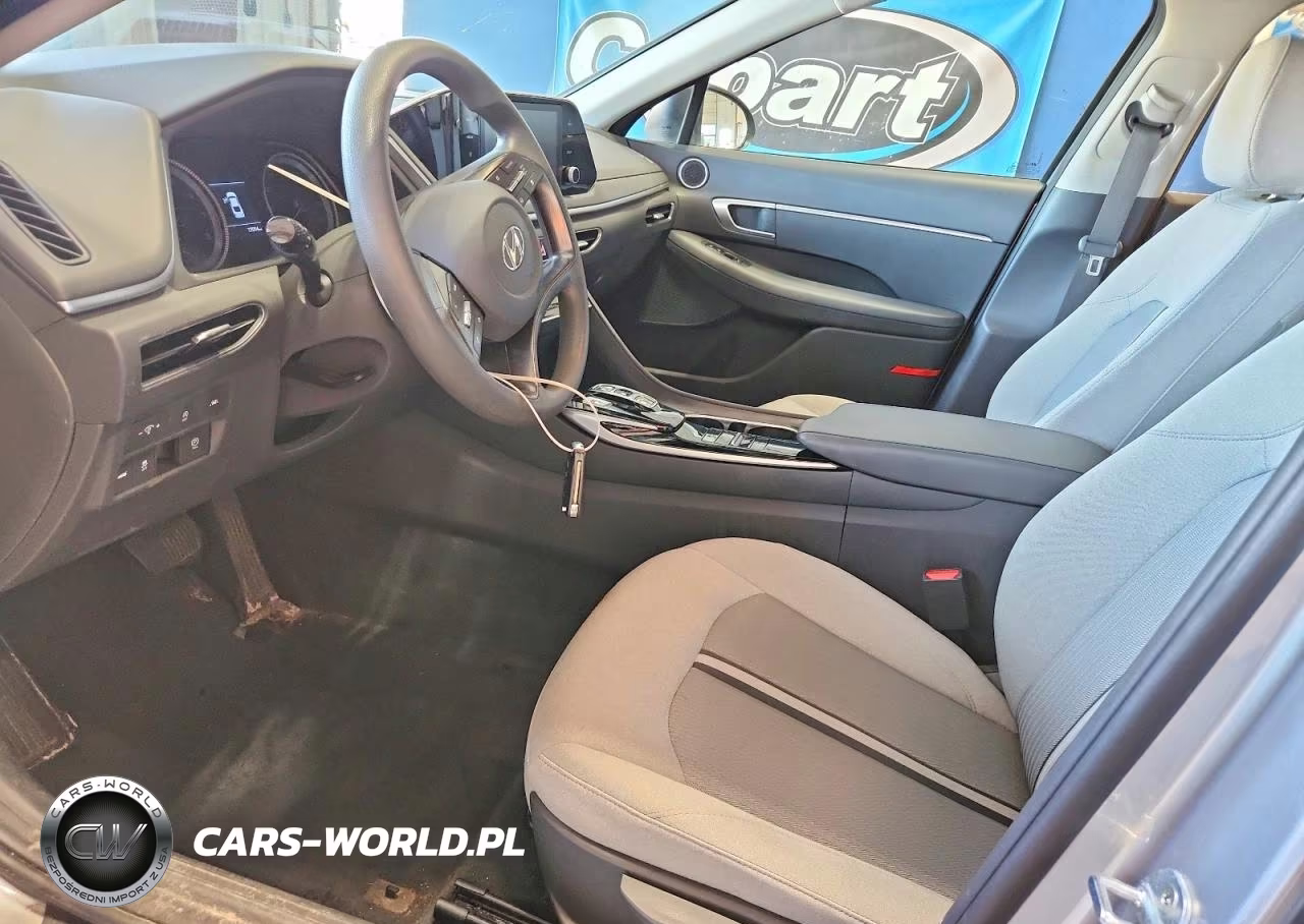 2021 Hyundai Sonata Se VIN:5NPEG4JA9MH091553 - 7