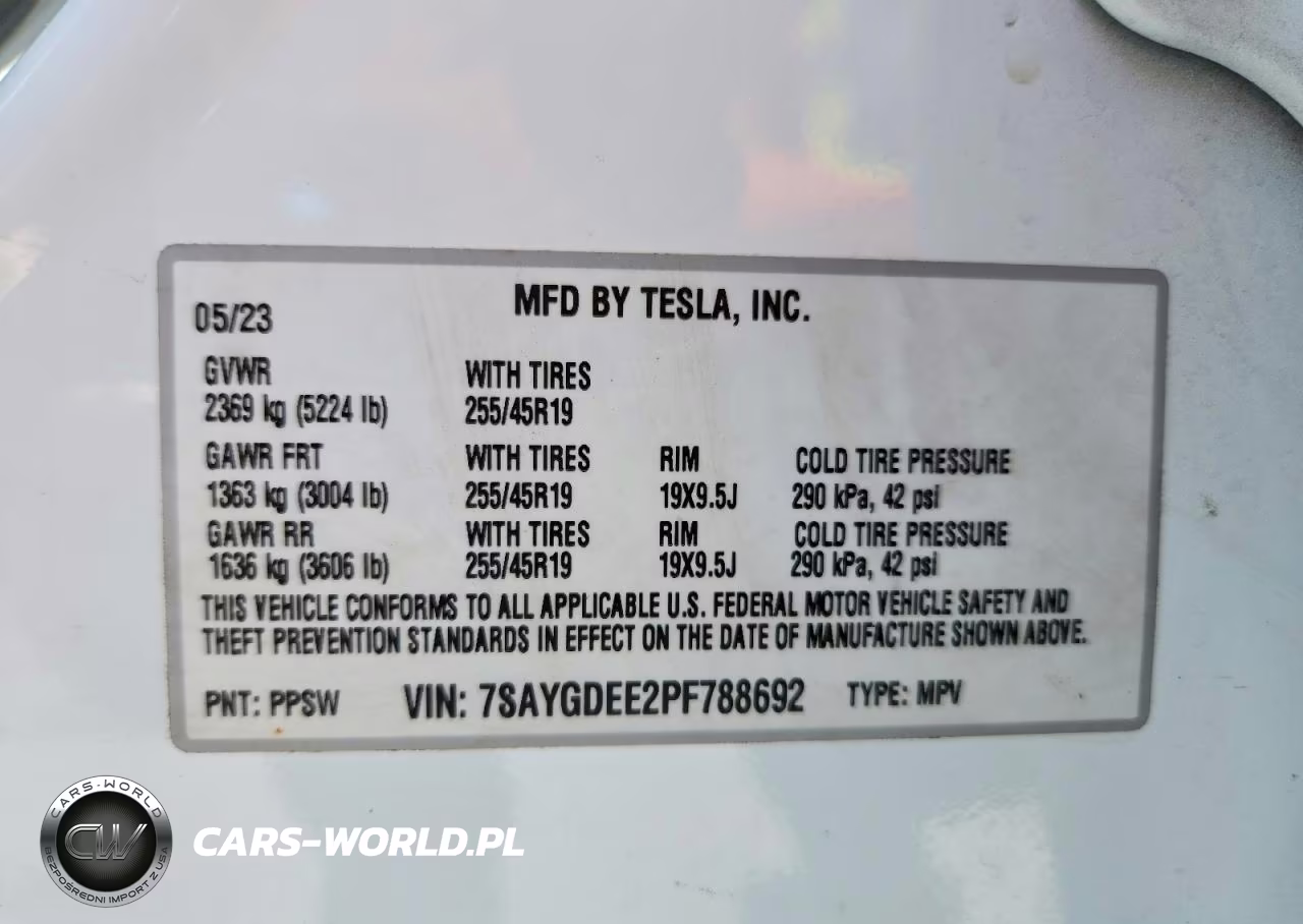 2023 Tesla Model Y VIN:7SAYGDEE2PF788692 - 12