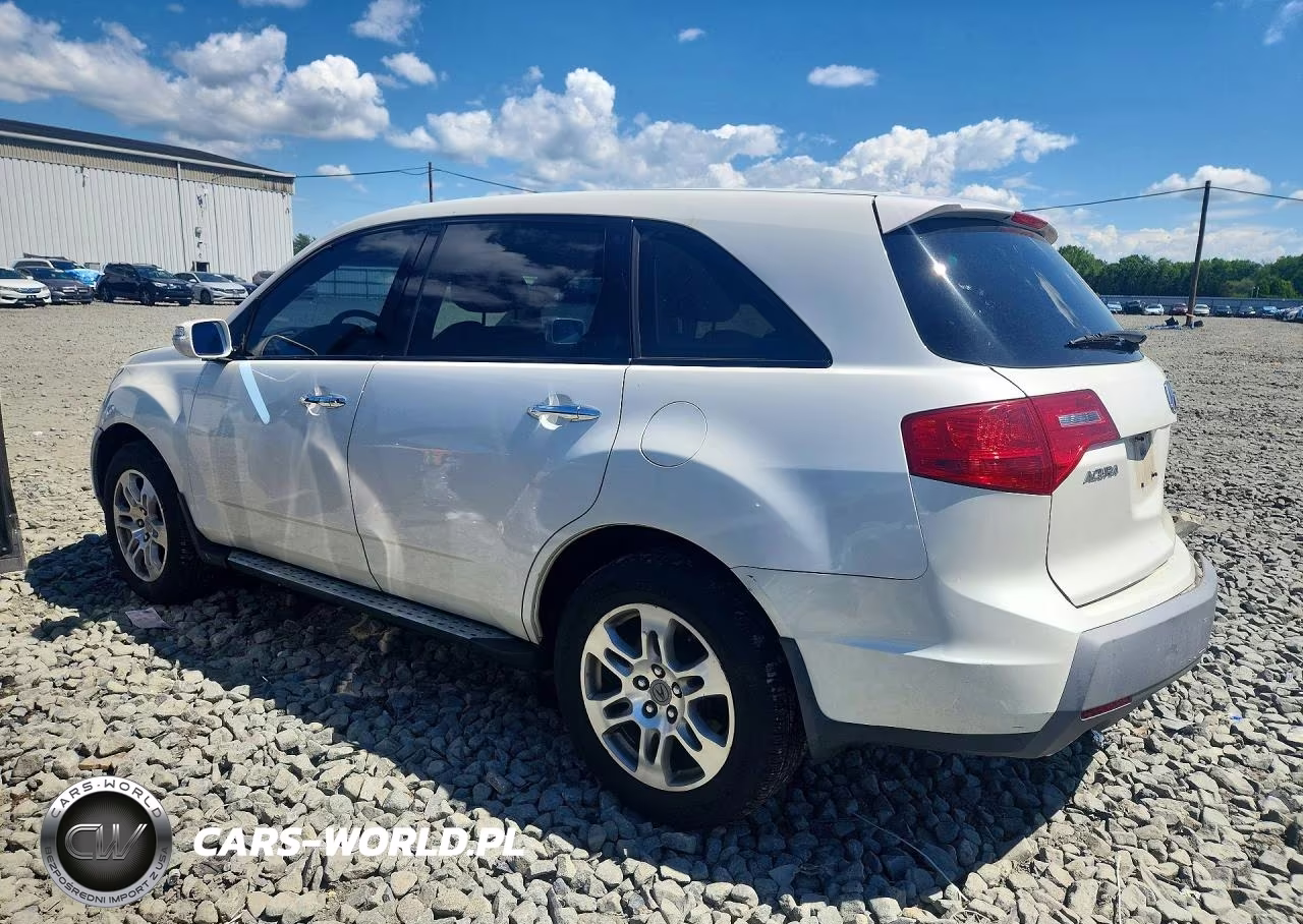 2009 Acura Mdx Technology VIN:2HNYD28409H502763 - 2