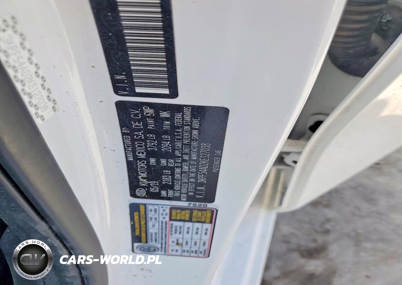 2019 Kia Forte Ex VIN:3KPF54AD2KE127038 - 12
