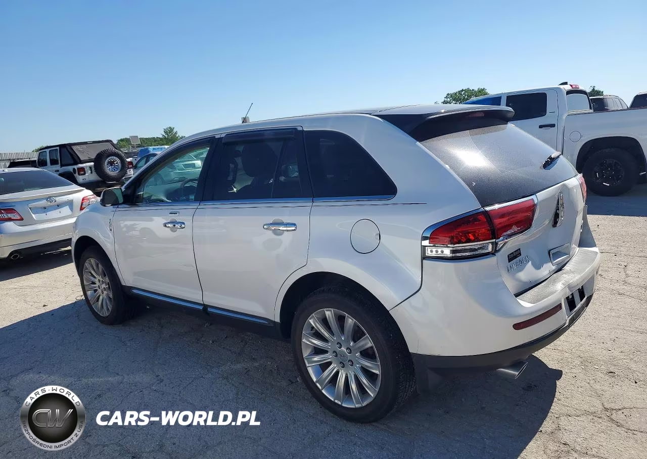 2013 Lincoln Mkx VIN:2LMDJ8JK4DBL26367 - 2
