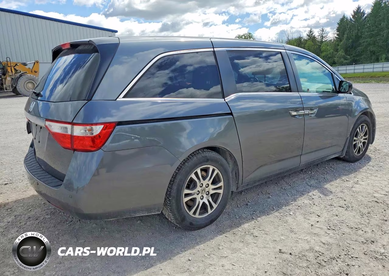 2012 Honda Odyssey Exl VIN:5FNRL5H61CB508732 - 3
