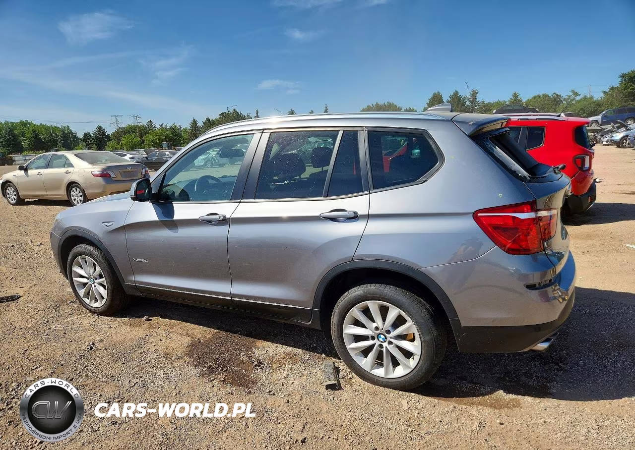 2017 BMW X3 xDrive28I VIN:5UXWX9C36H0W75393 - 2