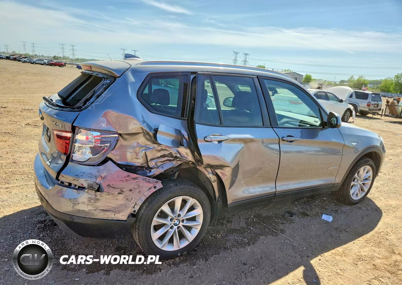 2017 BMW X3 xDrive28I VIN:5UXWX9C36H0W75393 - 3