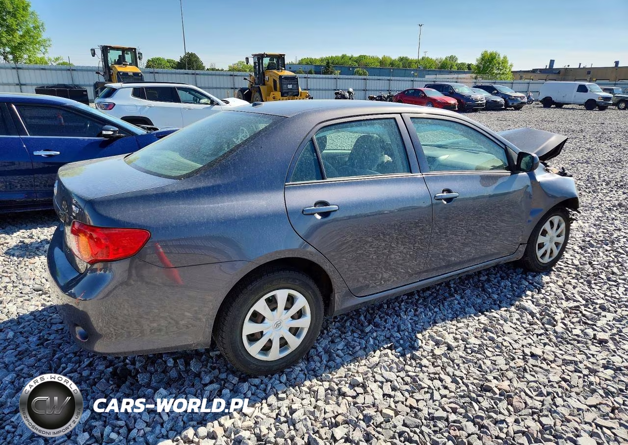 2009 Toyota Corolla Le VIN:JTDBL40E699042409 - 3