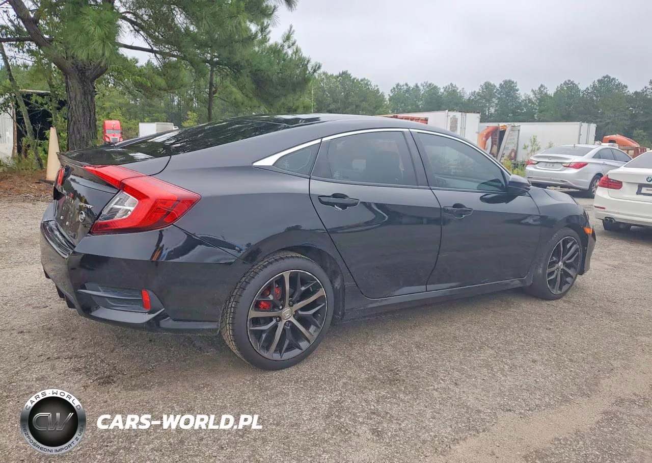 2021 Honda Civic Sport VIN:2HGFC2F88MH534537 - 3