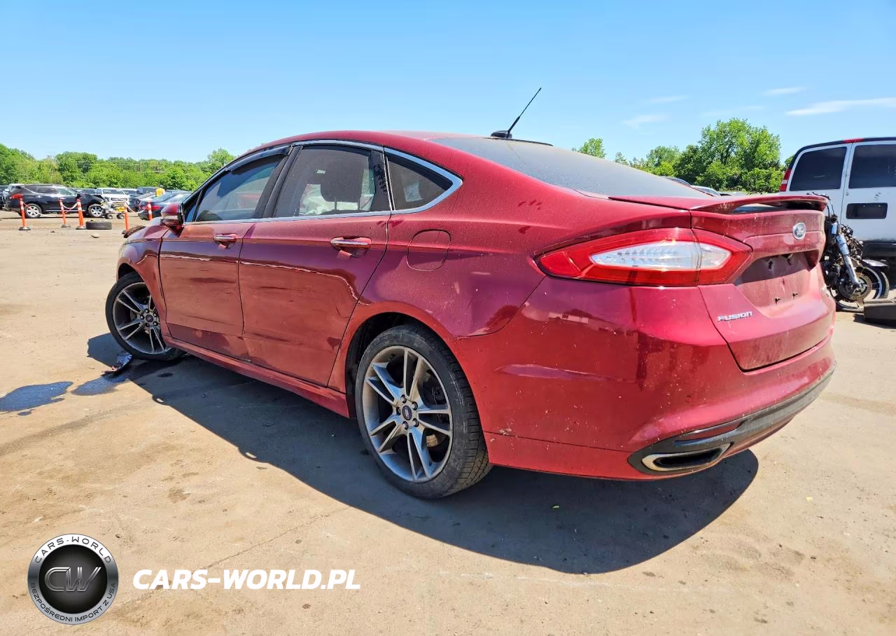 2015 Ford Fusion Titanium VIN:3FA6P0D93FR260597 - 2