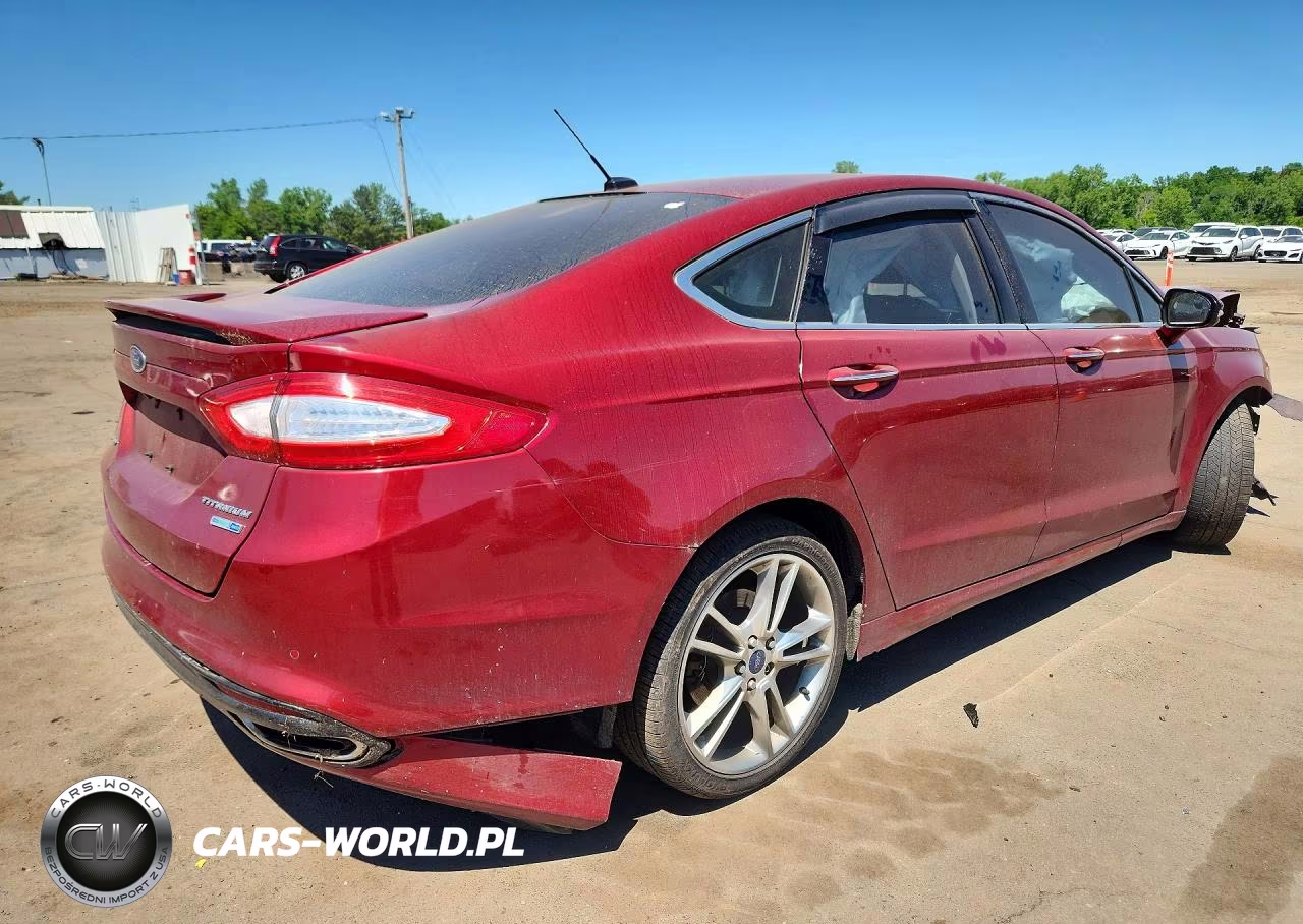 2015 Ford Fusion Titanium VIN:3FA6P0D93FR260597 - 3