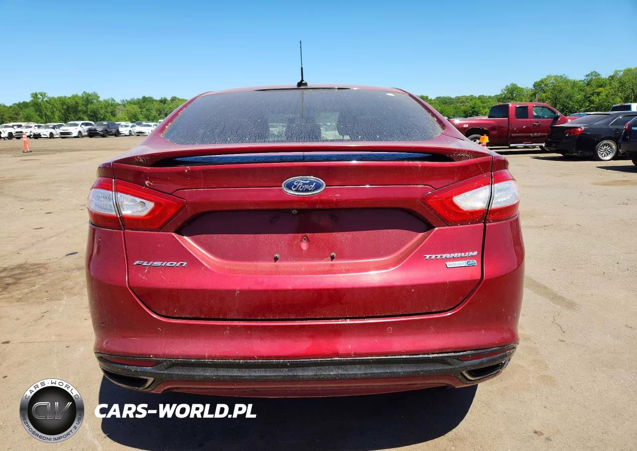 2015 Ford Fusion Titanium VIN:3FA6P0D93FR260597 - 6