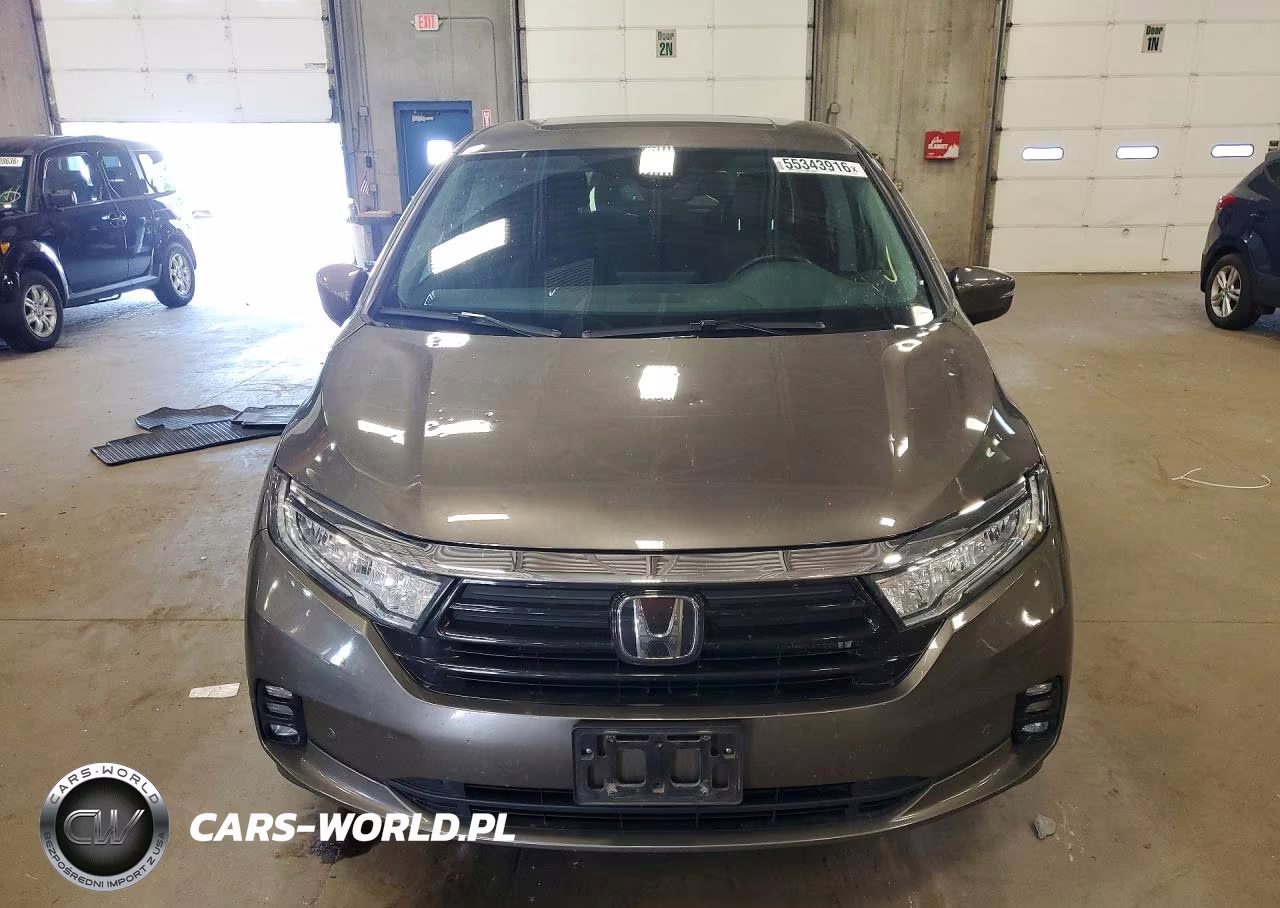 2022 Honda Odyssey Touring VIN:5FNRL6H82NB054632 - 5