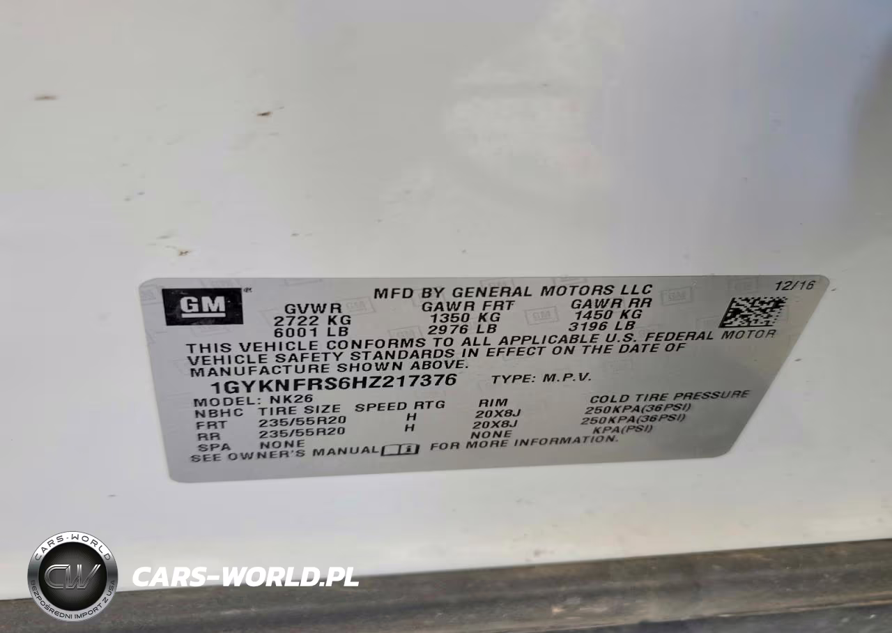 2017 Cadillac Xt5 Platinum VIN:1GYKNFRS6HZ217376 - 13