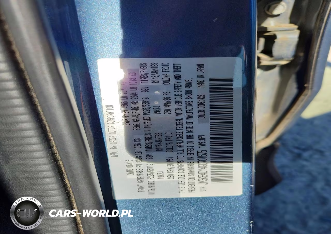 2016 Mazda Cx-5 Gt VIN:JM3KE4DY4G0701675 - 12