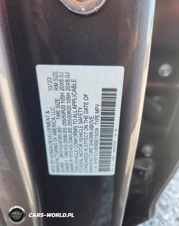2024 Honda Pilot Elite VIN:5FNYG1H85RB015039 - 13