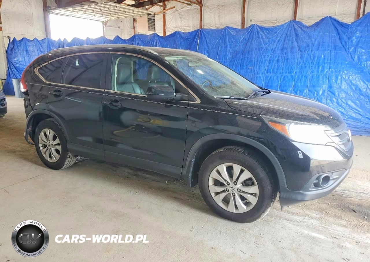 2013 Honda Cr-V Exl VIN:2HKRM4H70DH615709 - 4