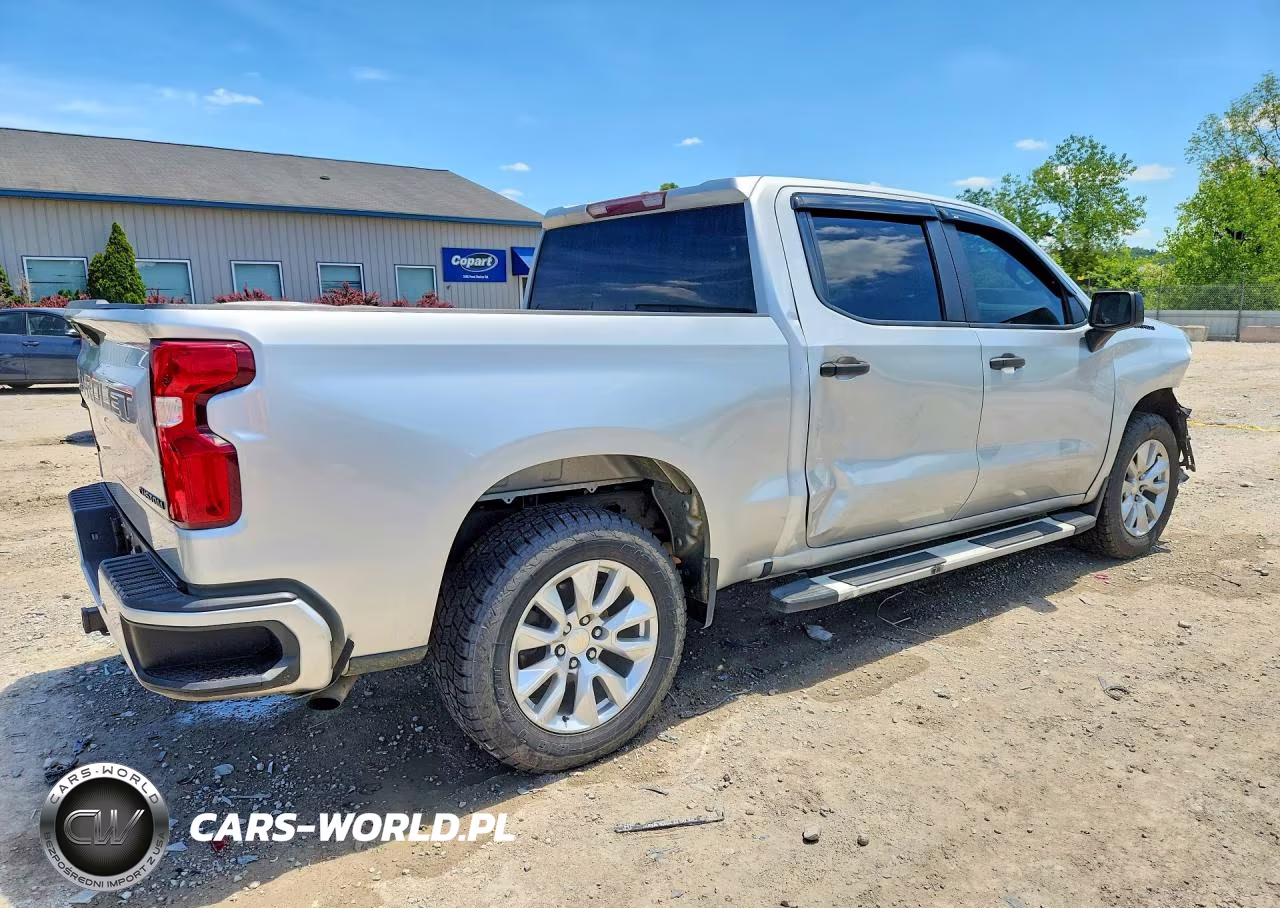 2021 Chevrolet Silverado C1500 Custom VIN:1GCPWBEK5MZ297786 - 3