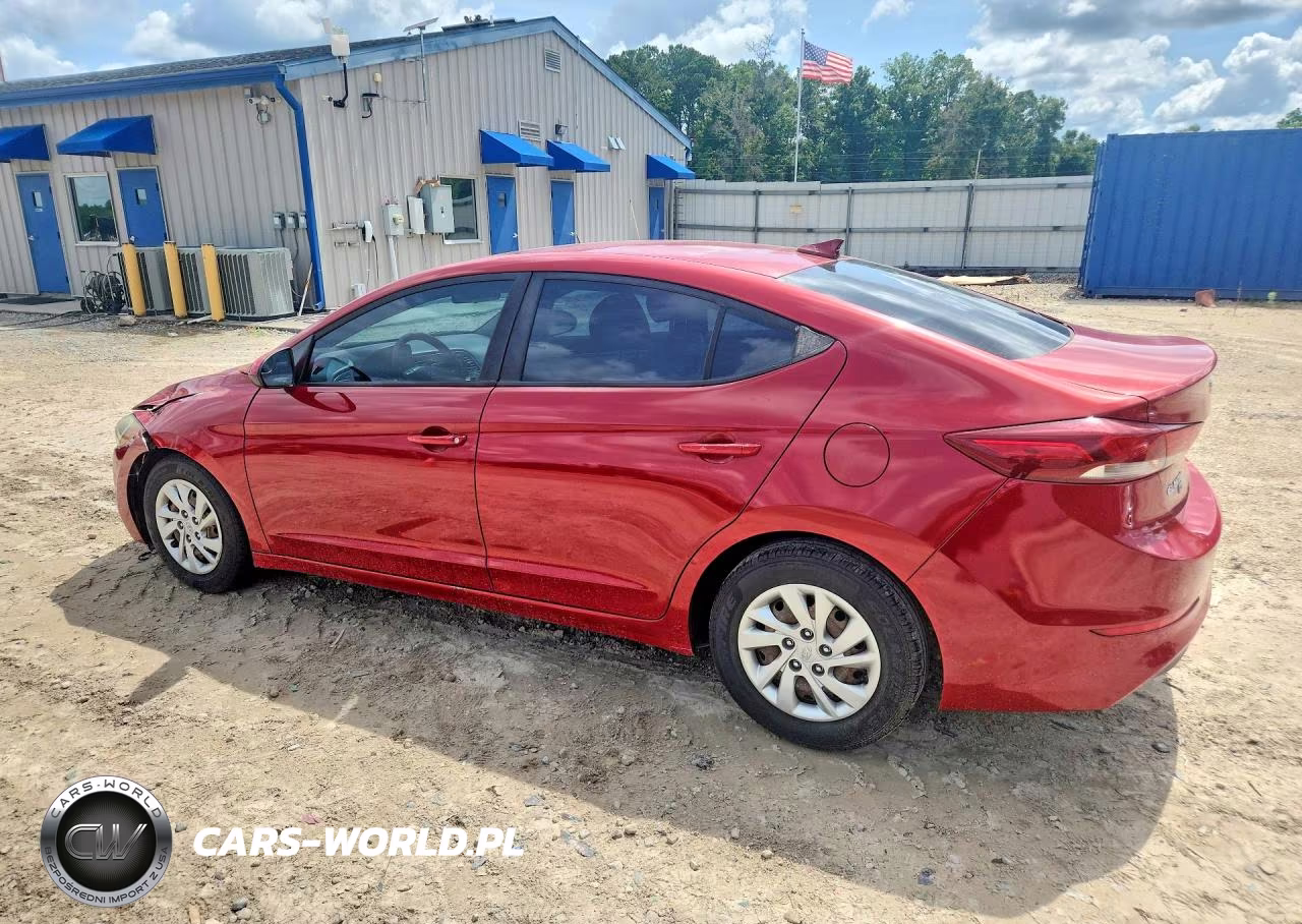 2017 Hyundai Elantra Se VIN:KMHD74LF1HU363153 - 2
