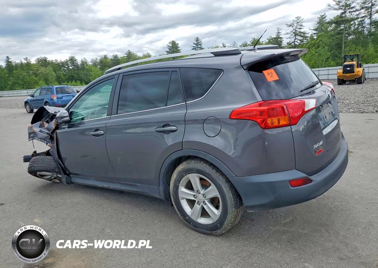 2013 Toyota Rav4 Xle VIN:2T3RFREV3DW124604 - 2
