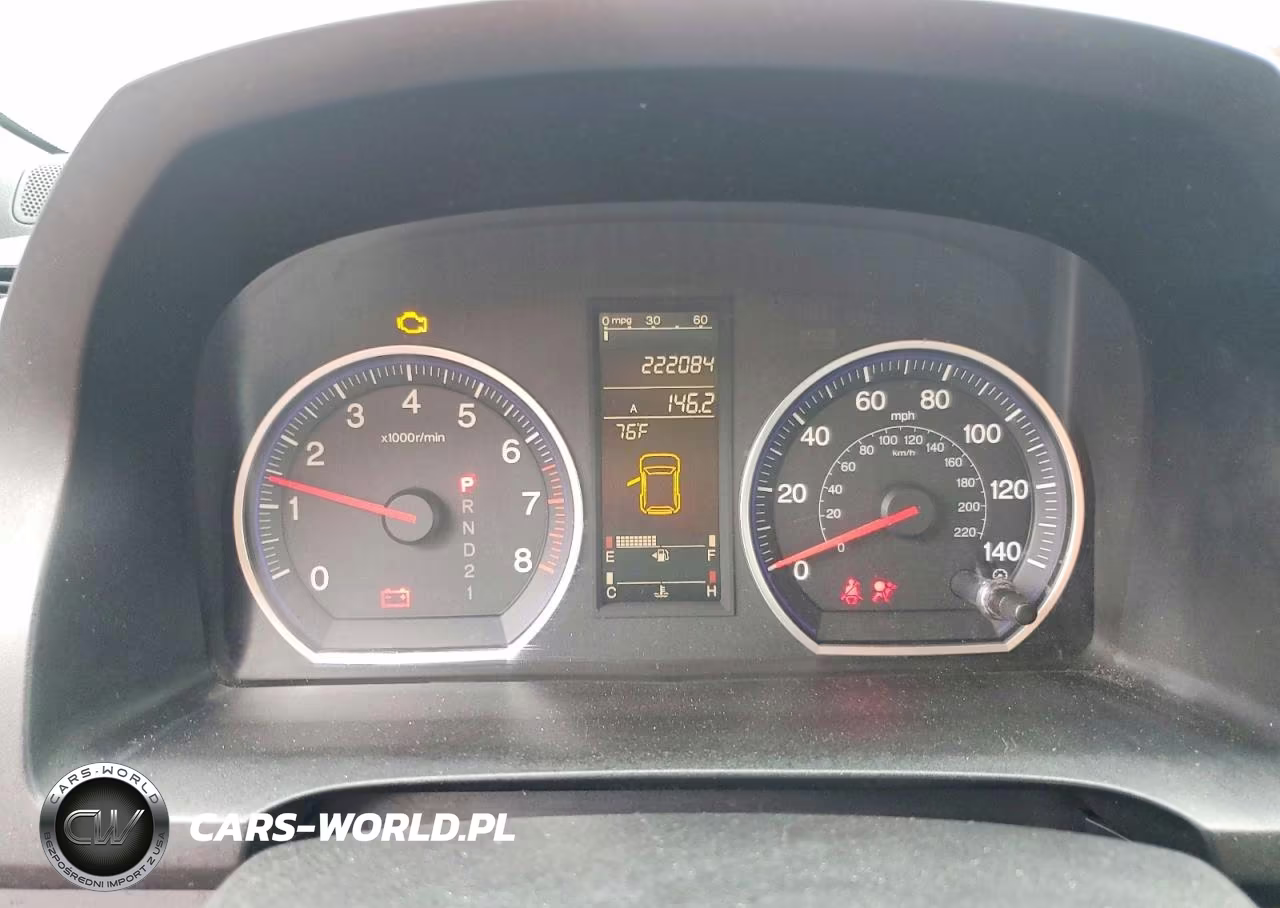 2007 Honda Cr-V Exl VIN:JHLRE48707C021296 - 9