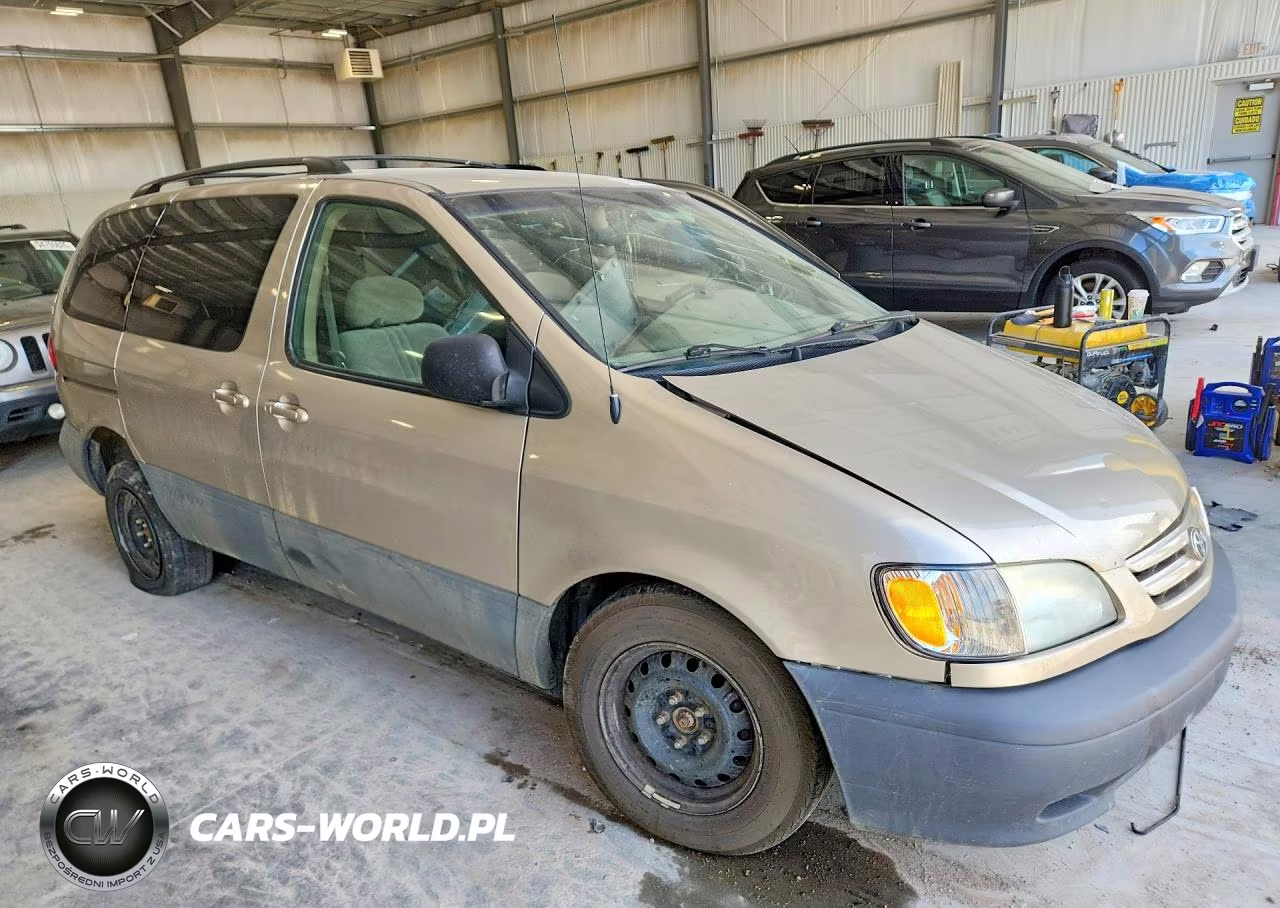 2003 Toyota Sienna Le VIN:4T3ZF13C73U553682 - 4