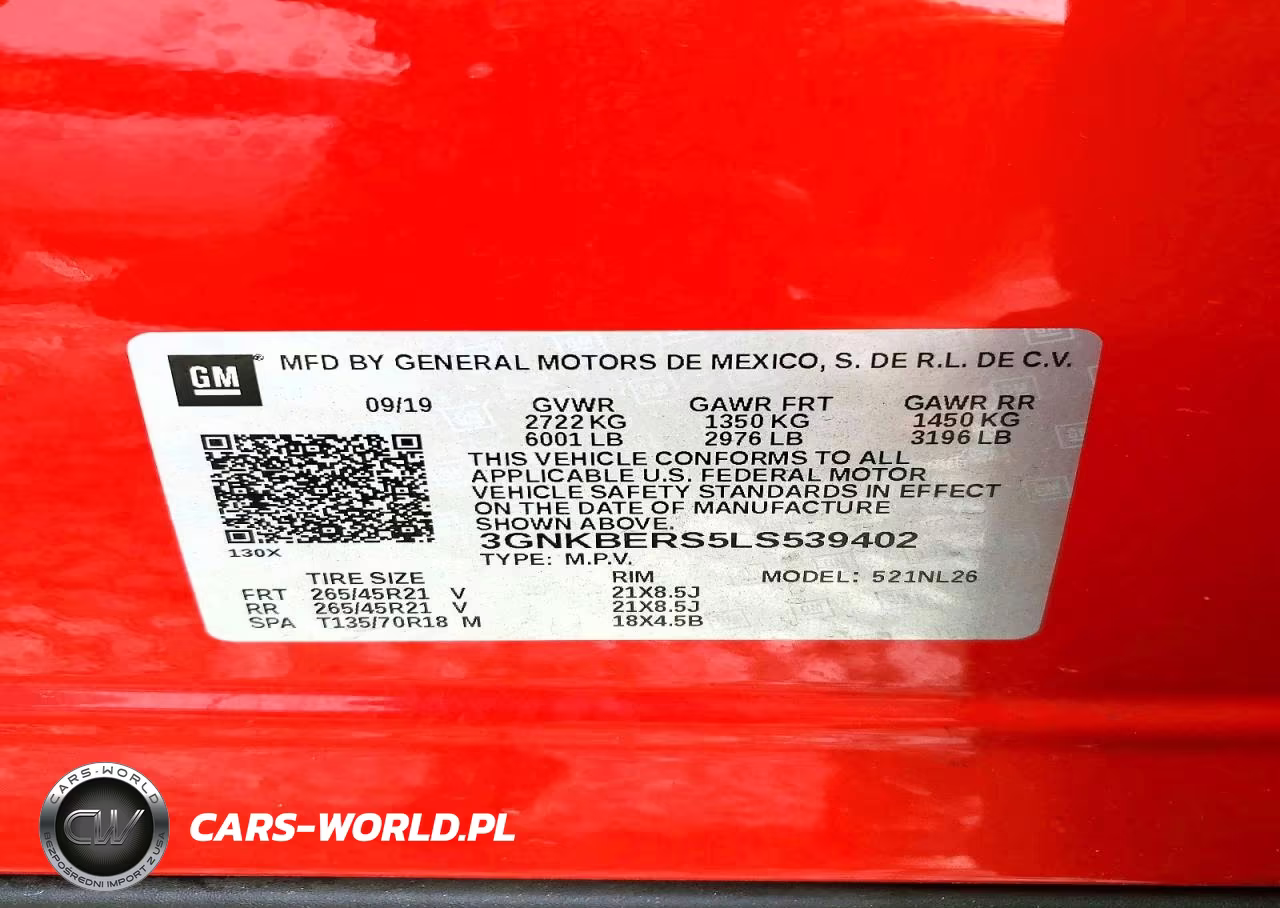 2020 Chevrolet Blazer Rs VIN:3GNKBERS5LS539402 - 13