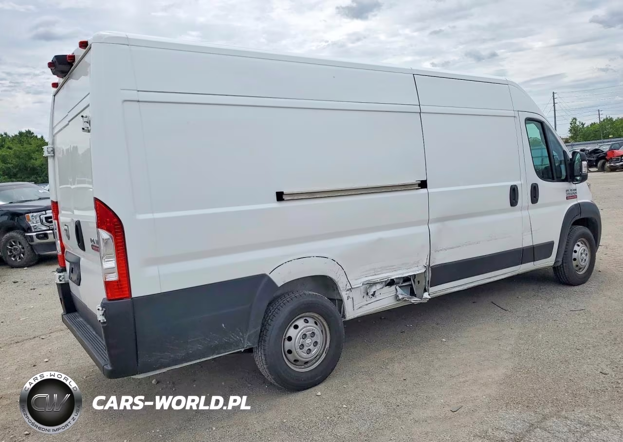 2022 Ram Promaster 3500 Vf Delivery Van VIN:3C6MRVJG5NE108460 - 3