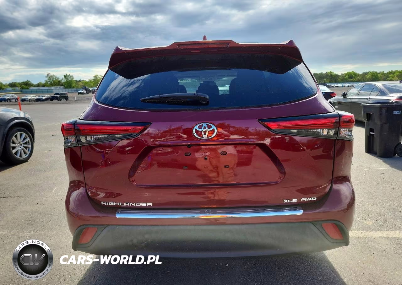 2022 Toyota Highlander Xle VIN:5TDGZRBH9NS181258 - 6