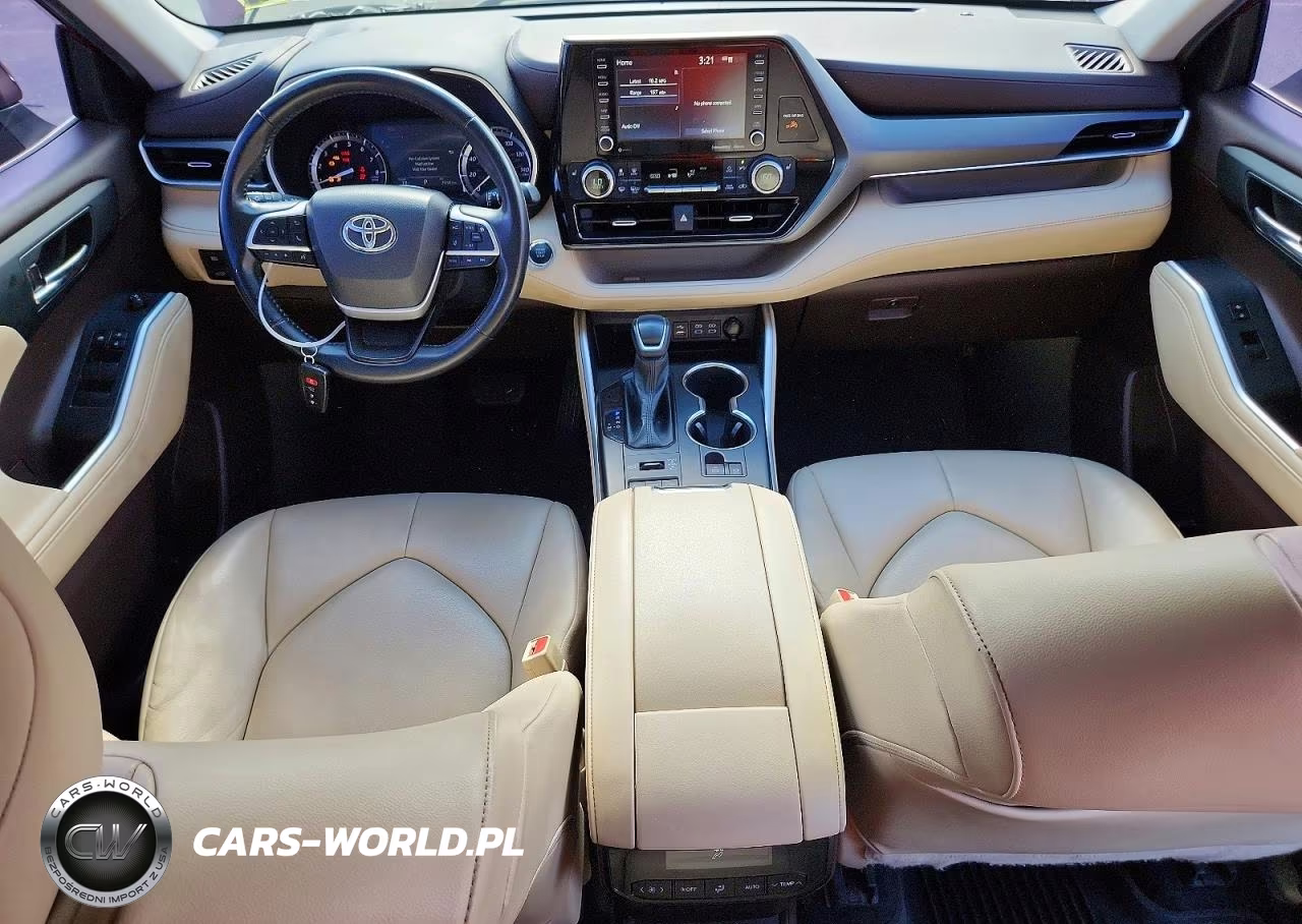 2022 Toyota Highlander Xle VIN:5TDGZRBH9NS181258 - 8