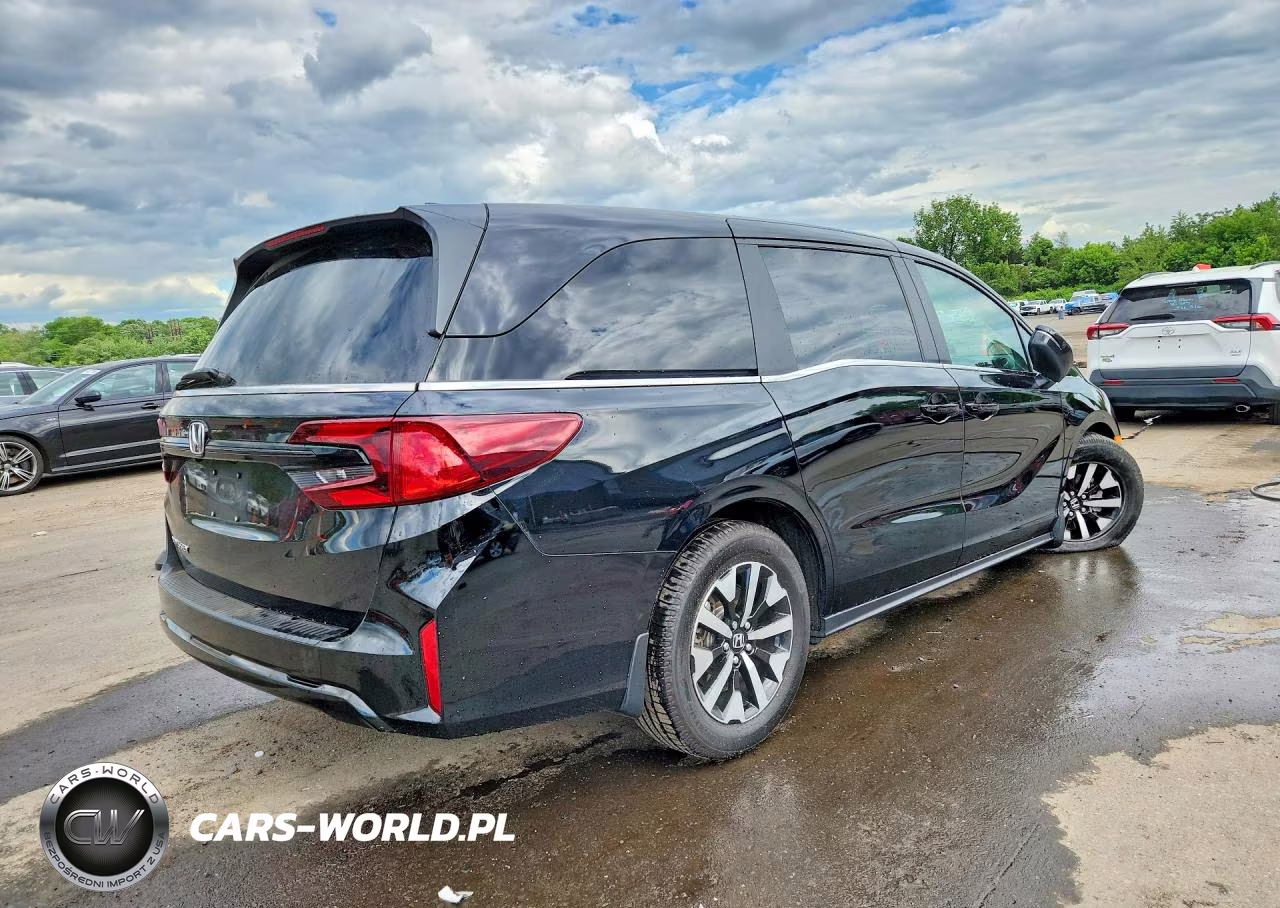2025 Honda Odyssey Exl VIN:5FNRL6H60SB005830 - 3