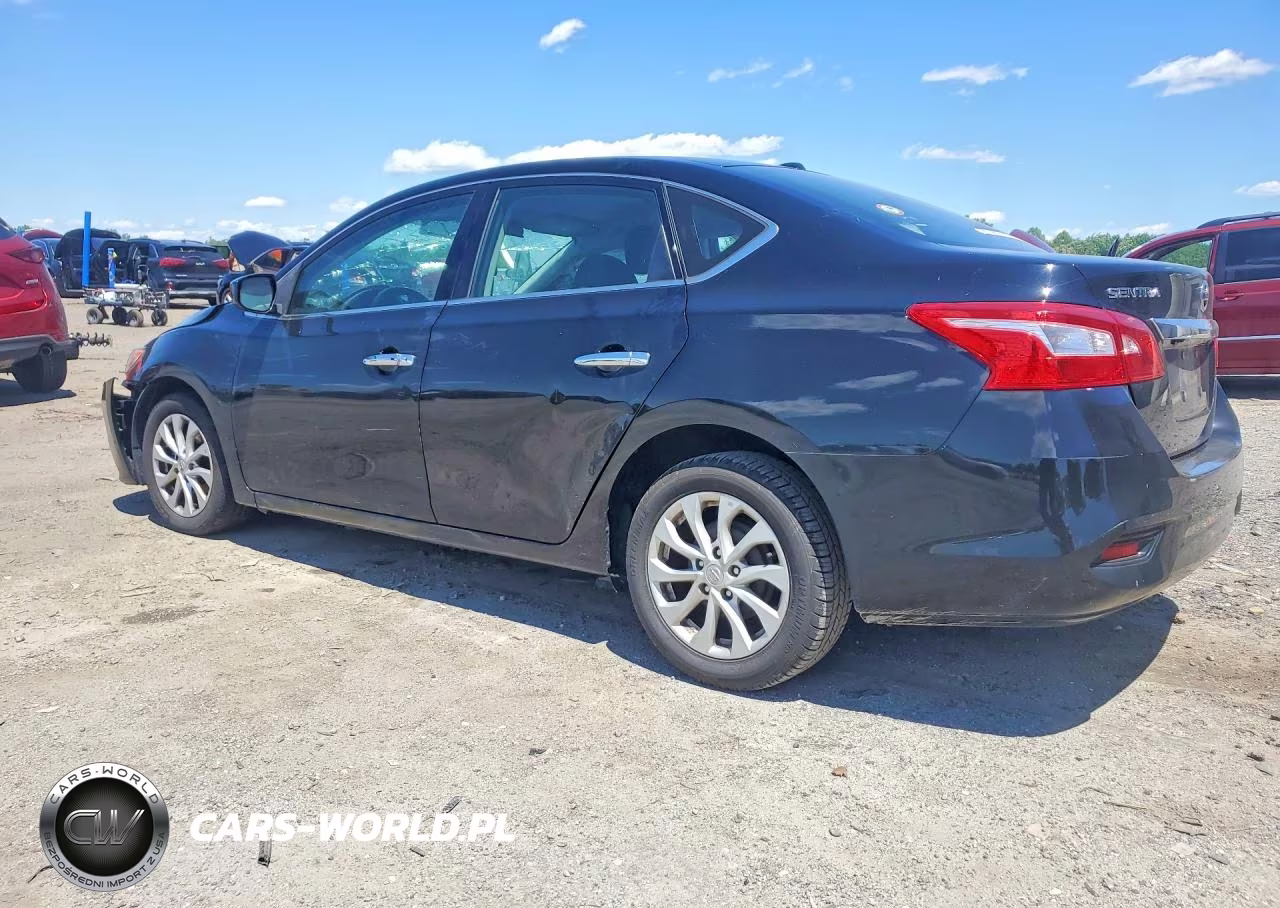2019 Nissan Sentra Sv VIN:3N1AB7AP8KY356727 - 2