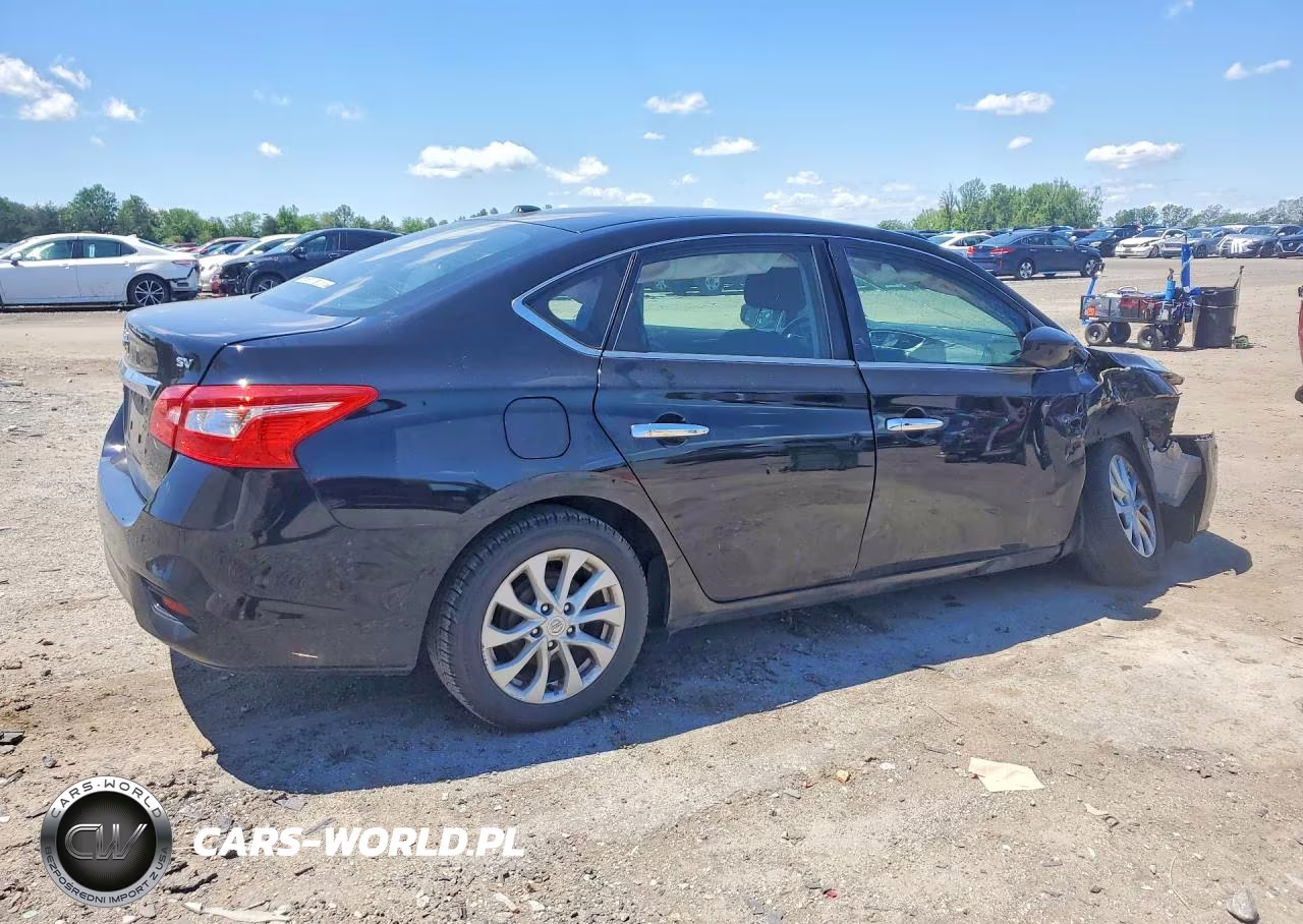 2019 Nissan Sentra Sv VIN:3N1AB7AP8KY356727 - 3