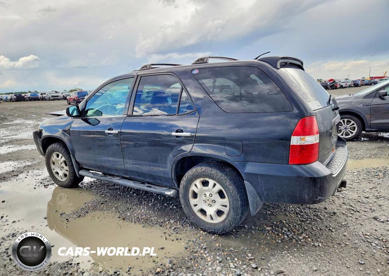 2001 Acura Mdx VIN:2HNYD18491H501738 - 2