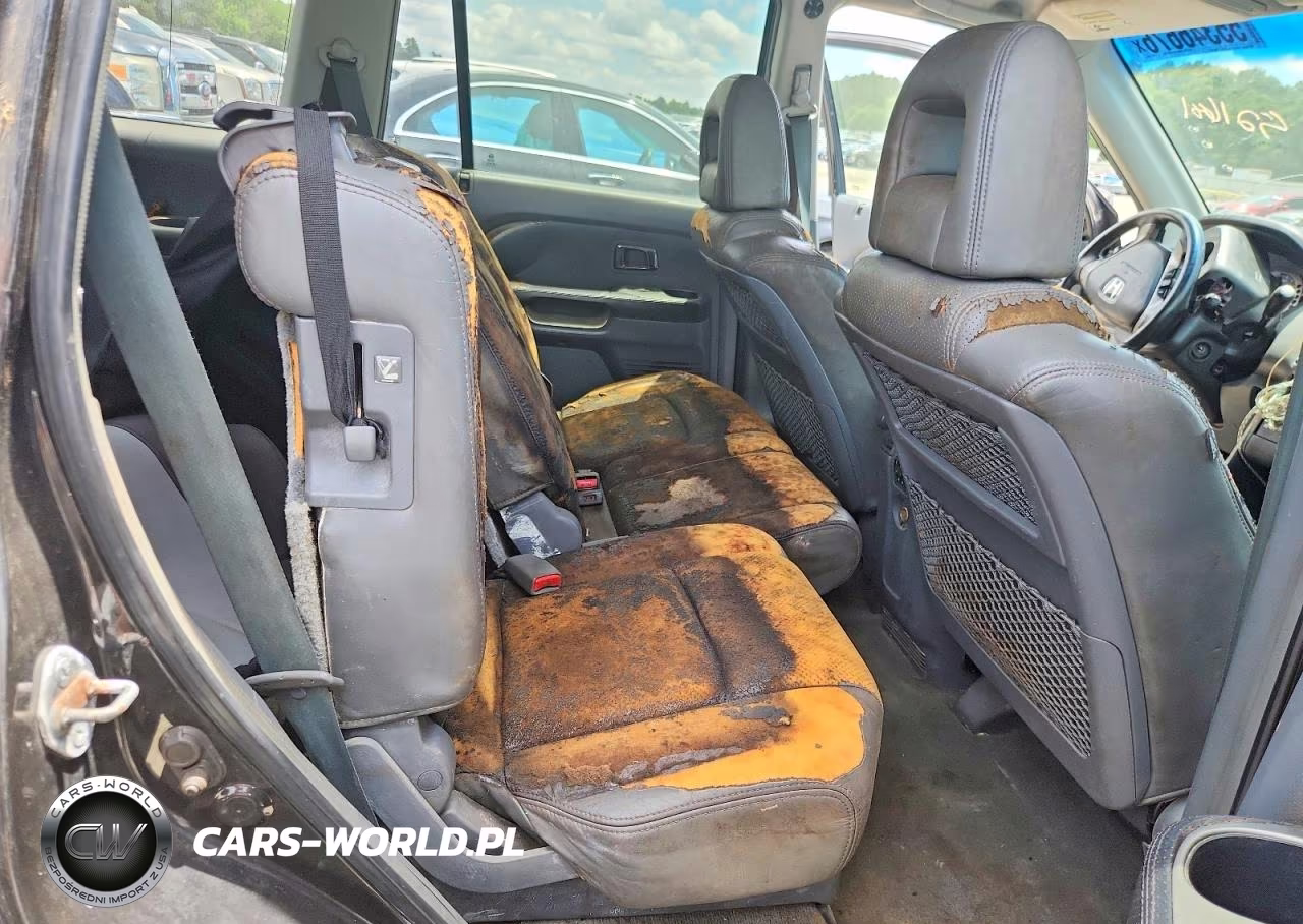 2003 Honda Pilot Exl VIN:2HKYF18623H521681 - 11