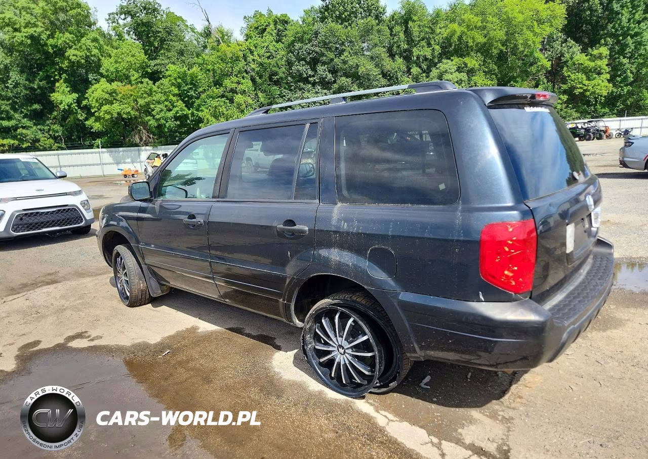 2003 Honda Pilot Exl VIN:2HKYF18623H521681 - 2