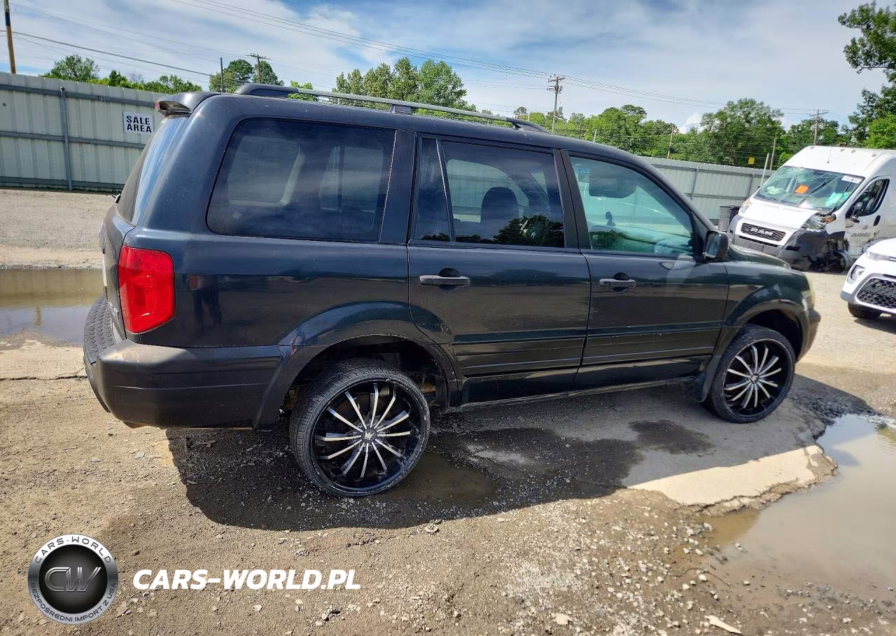2003 Honda Pilot Exl VIN:2HKYF18623H521681 - 3